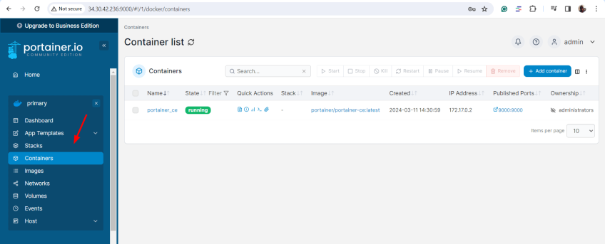 آموزش Portainer داکر